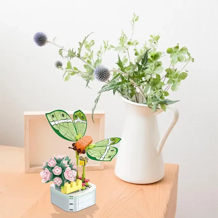 اسباب بازی لگو گل و حشرات مدل پروانه کد 103F8