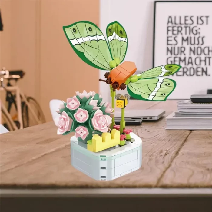 اسباب بازی لگو گل و حشرات مدل پروانه کد 103F8
