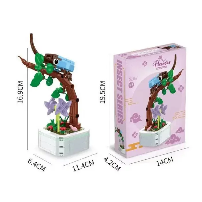 اسباب بازی لگو گل و حشرات مدل سوسک کد 103F7