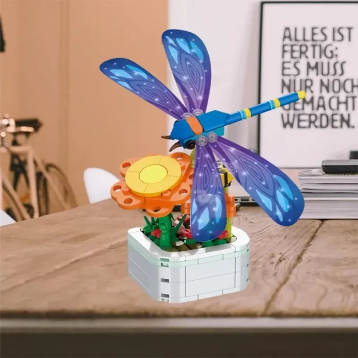 اسباب بازی لگو گل و حشرات مدل سنجاقک کد 103F5