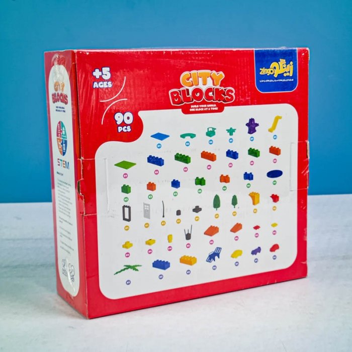 لگو دوپلو 90 قطعه مدل شهرک کد 902607