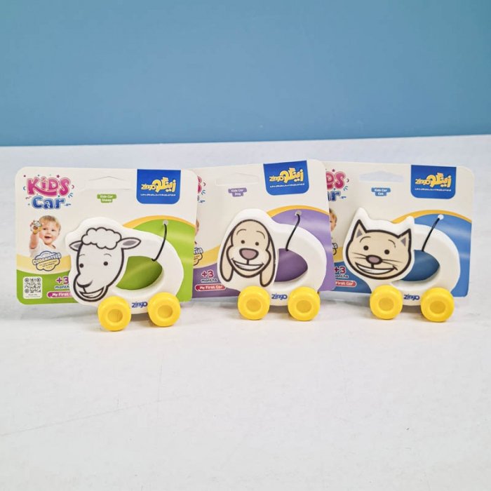 اسباب بازی ماشین فومی طرح حیوانات کد 902232