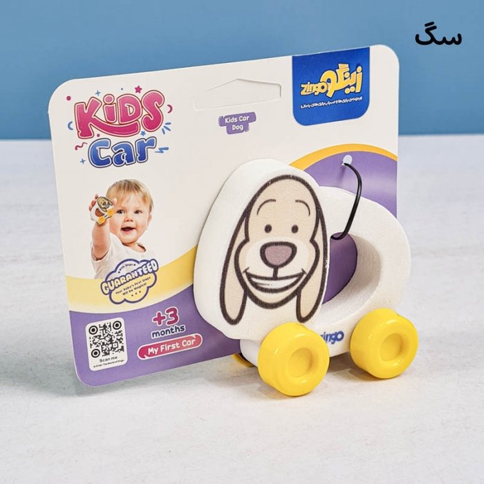 اسباب بازی ماشین فومی طرح حیوانات کد 902232