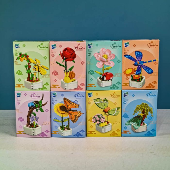 اسباب بازی لگو گل و حشرات مدل سوسک کد 103F7