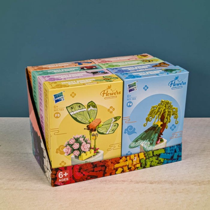 اسباب بازی لگو گل و حشرات مدل کفشدوزک کد 103F6