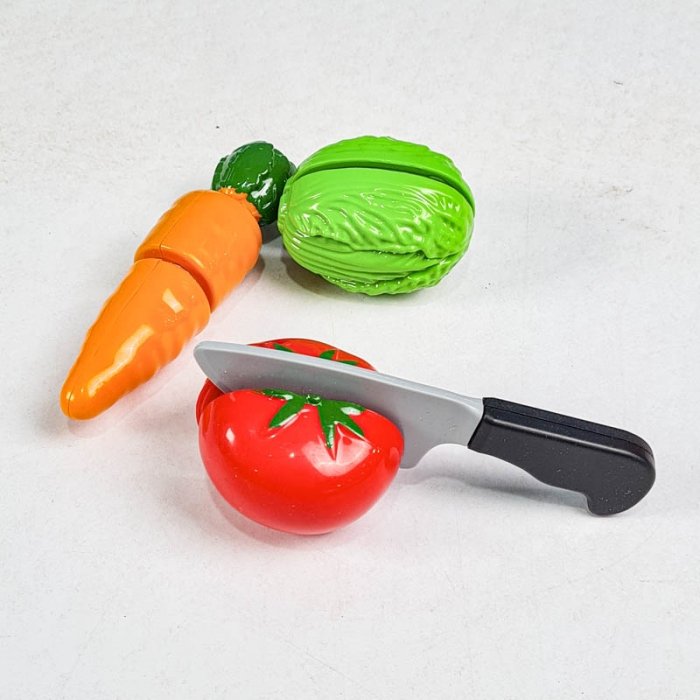 اسباب بازی ست برش میوه کد 9018