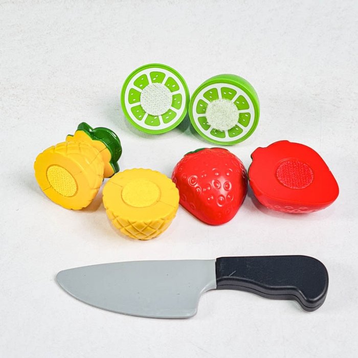 اسباب بازی ست برش میوه کد 9018