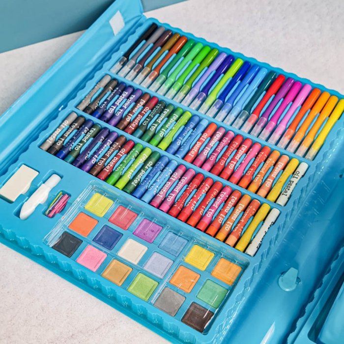 کیف ست نقاشی 208 تکه آلبومی کد 135437