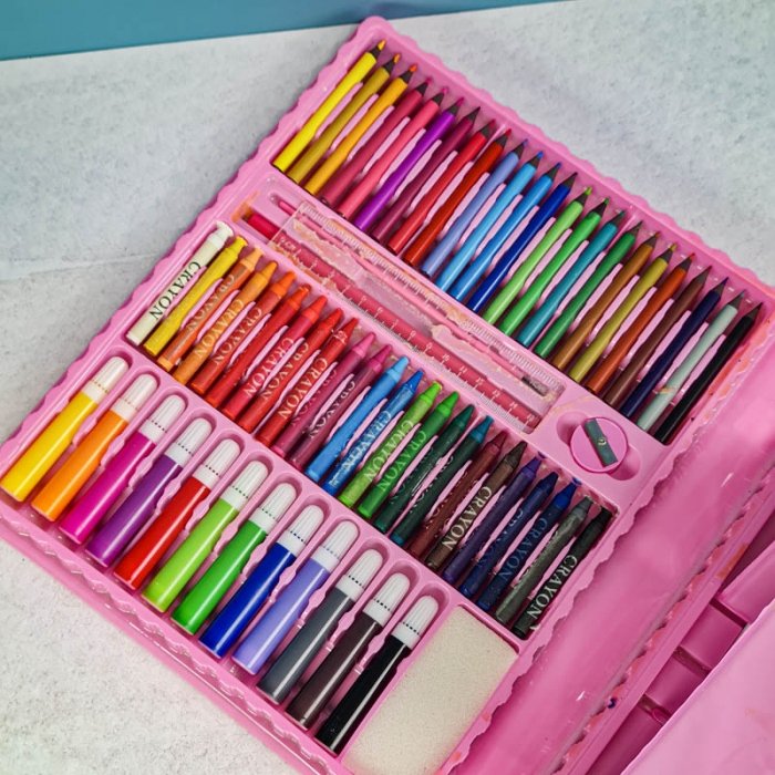 کیف ست نقاشی 208 تکه آلبومی کد 135437