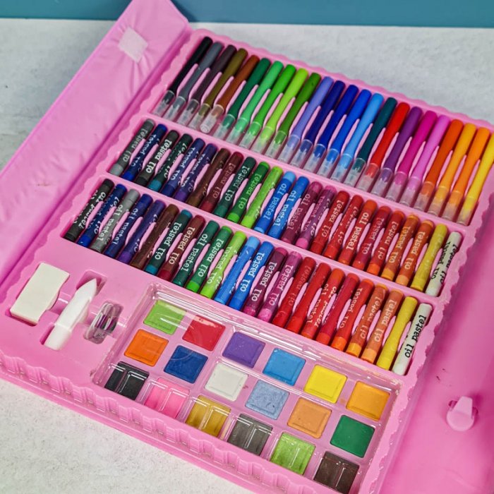 کیف ست نقاشی 208 تکه آلبومی کد 135437