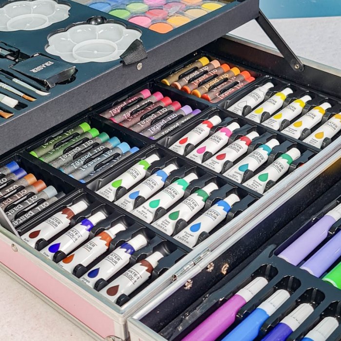 کیف ست نقاشی 143 تکه طرح لبوبو کد 6942204