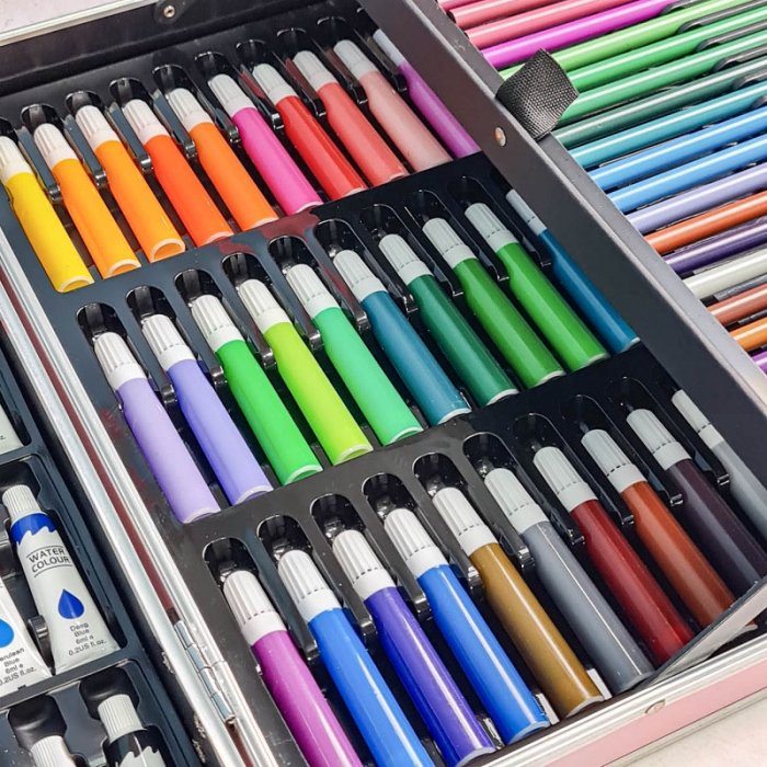 کیف ست نقاشی 143 تکه طرح لبوبو کد 6942204