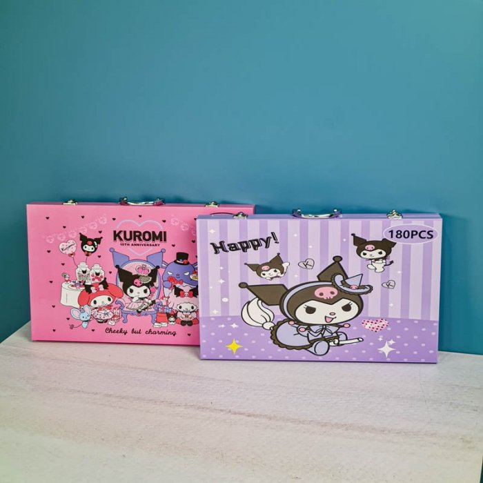 کیف ست نقاشی 180 تکه مدل کرومی کد 344561