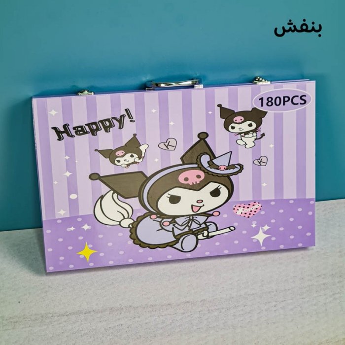 کیف ست نقاشی 180 تکه مدل کرومی کد 344561