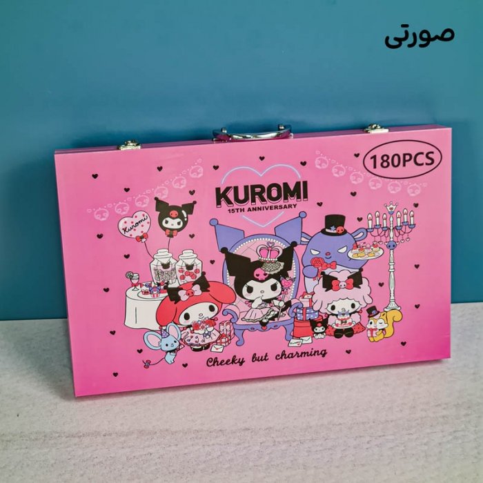 کیف ست نقاشی 180 تکه مدل کرومی کد 344561