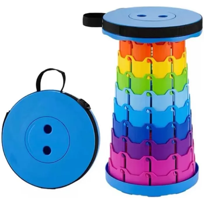 صندلی تاشو رنگین کمانی کد 976A2