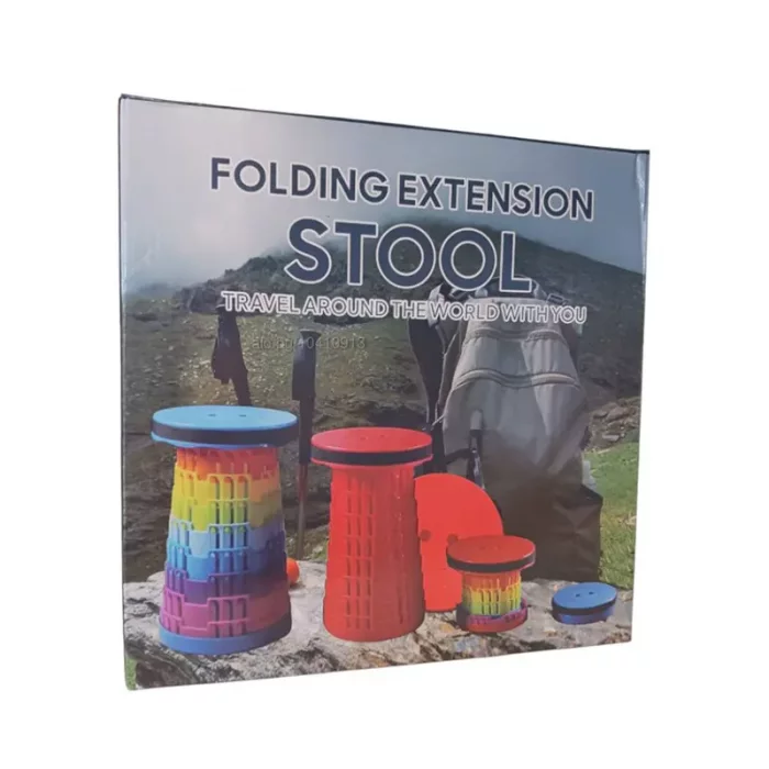 صندلی تاشو رنگین کمانی کد 976A2