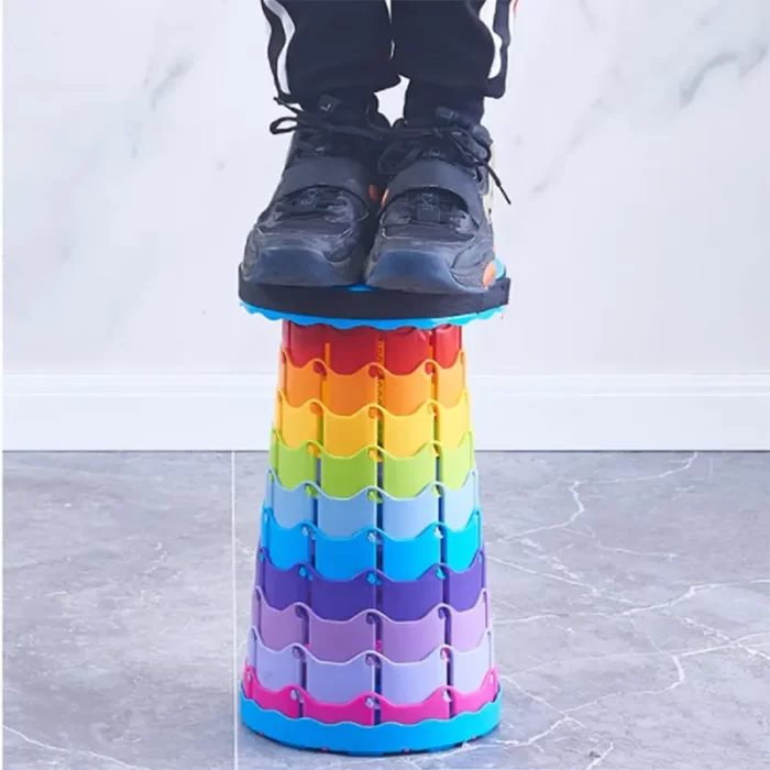 صندلی تاشو رنگین کمانی کد 976A2