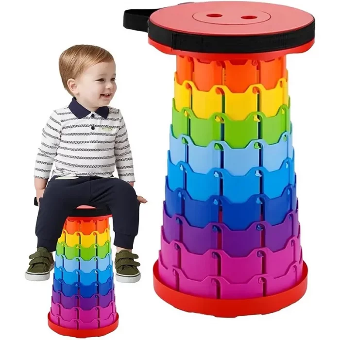 صندلی تاشو رنگین کمانی کد 976A2