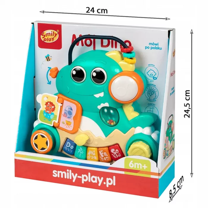 اسباب بازی پیانو موزیکال هولی تویز Huile Toys طرح دایناسور کد HE8976