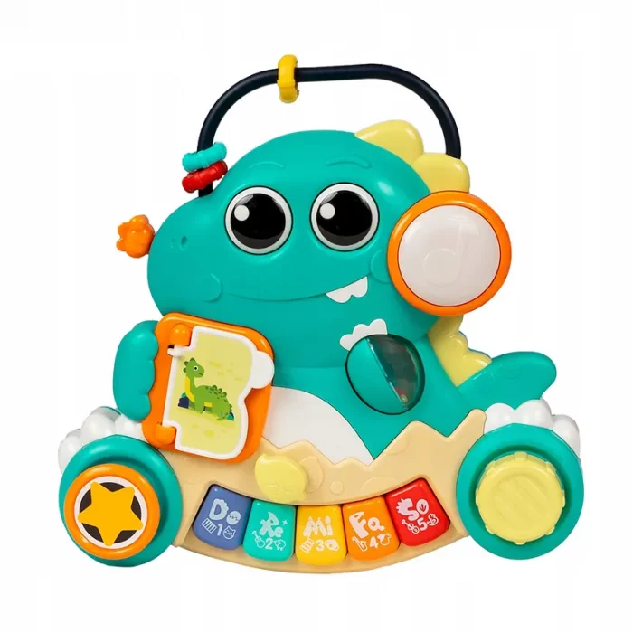 اسباب بازی پیانو موزیکال هولی تویز Huile Toys طرح دایناسور کد HE8976