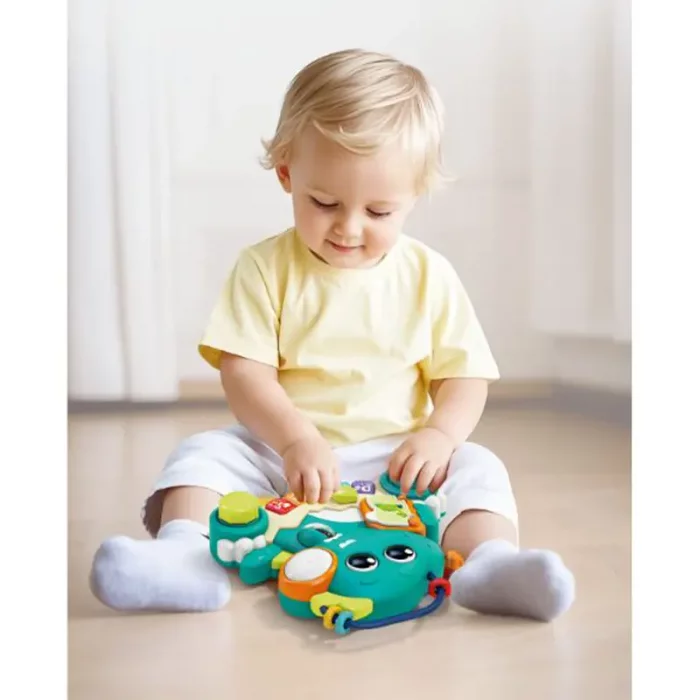 اسباب بازی پیانو موزیکال هولی تویز Huile Toys طرح دایناسور کد HE8976