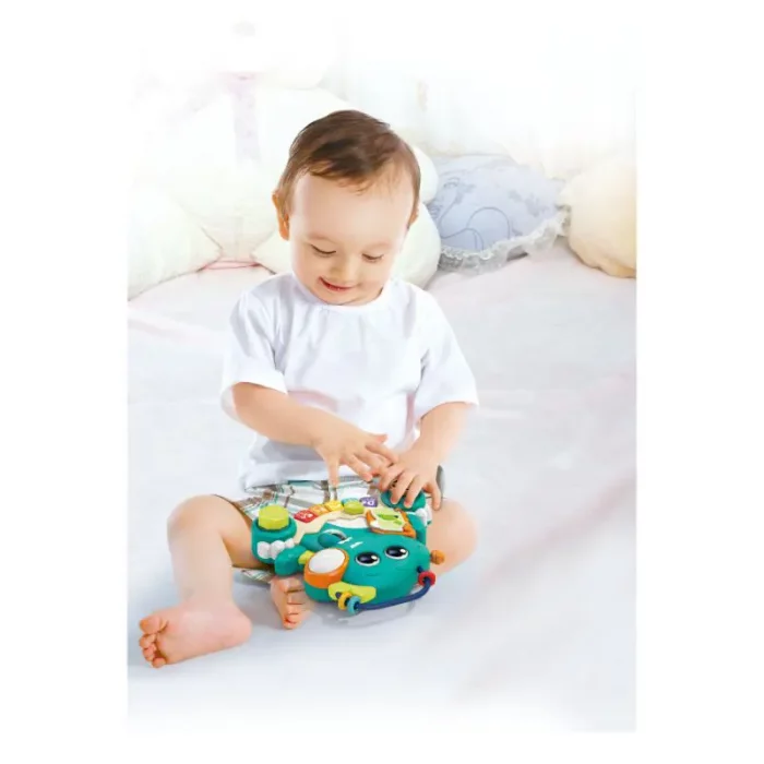 اسباب بازی پیانو موزیکال هولی تویز Huile Toys طرح دایناسور کد HE8976