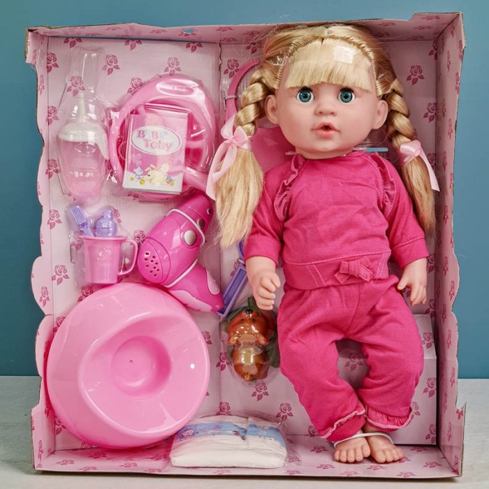 عروسک دخترانه جیشی موزیکال با لوازم کد 6600521