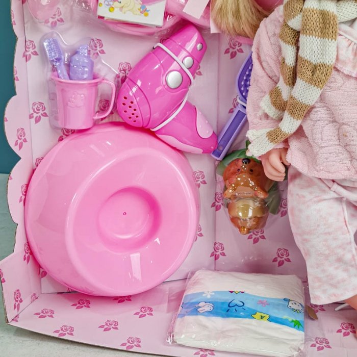 عروسک دخترانه جیشی موزیکال با لوازم کد 6600537