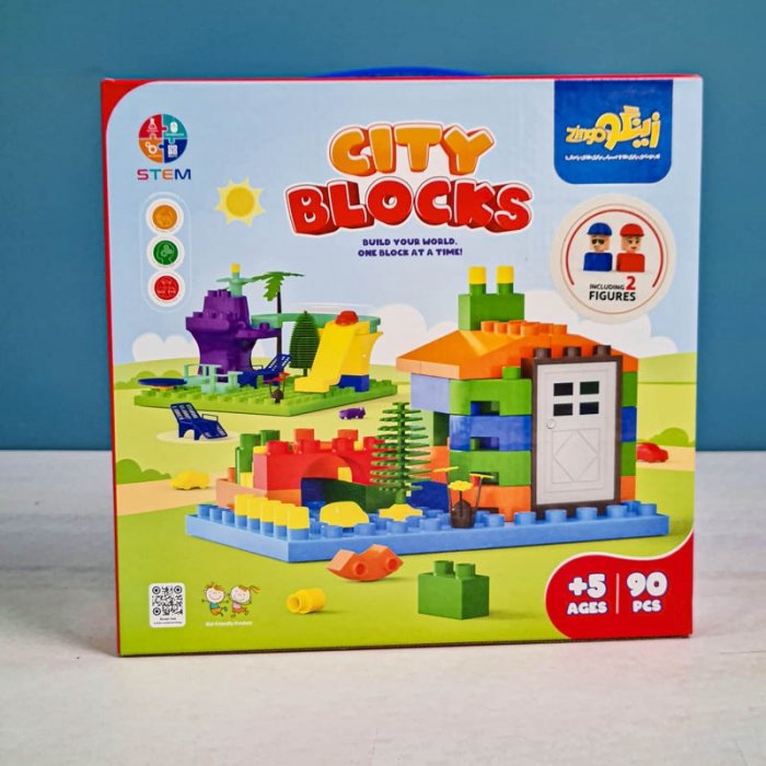 لگو دوپلو 90 قطعه مدل شهرک کد 902607