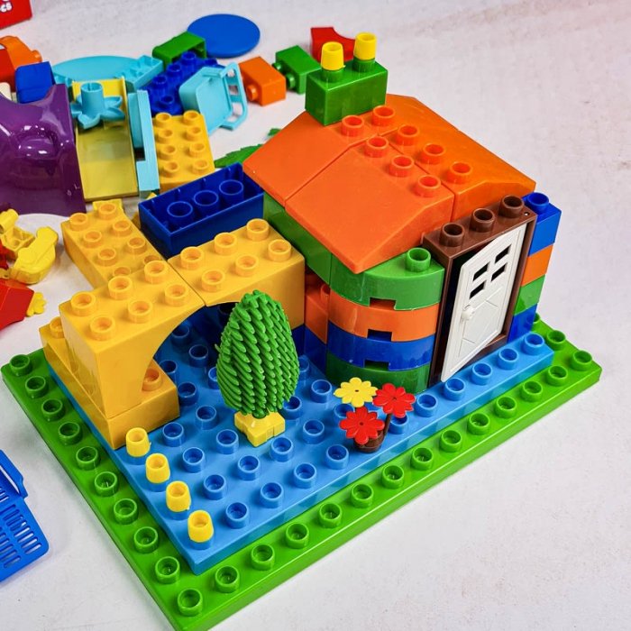 لگو دوپلو 90 قطعه مدل شهرک کد 902607