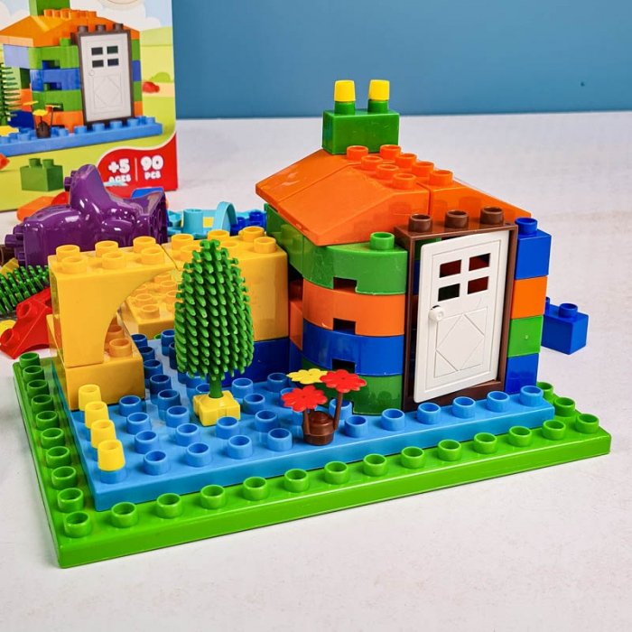 لگو دوپلو 90 قطعه مدل شهرک کد 902607