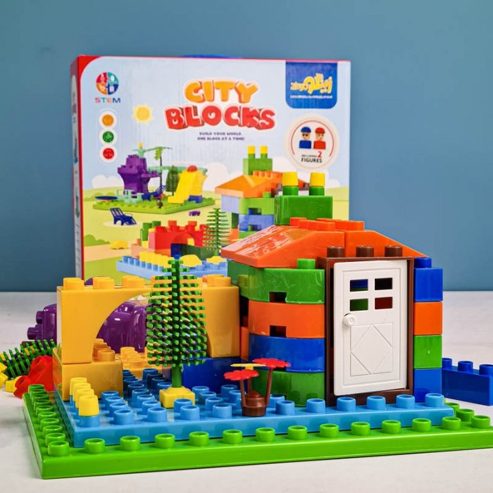 لگو دوپلو 90 قطعه مدل شهرک کد 902607