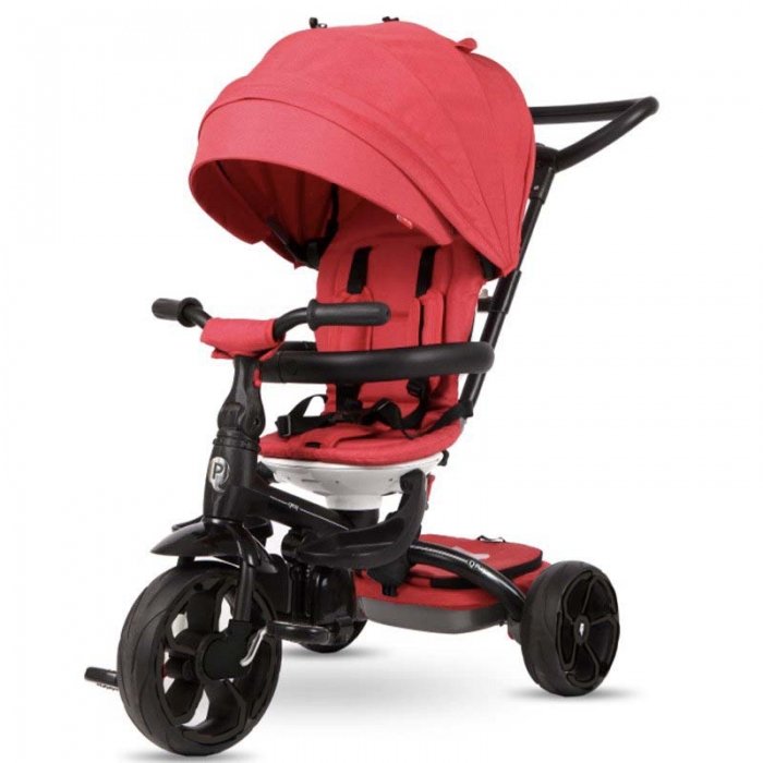 سه چرخه کودک 6 در 1 پلی کیدز مدل Play Kids Prime رنگ قرمز کد 3852519