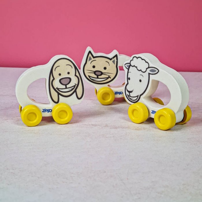 اسباب بازی ماشین فومی طرح حیوانات کد 902232