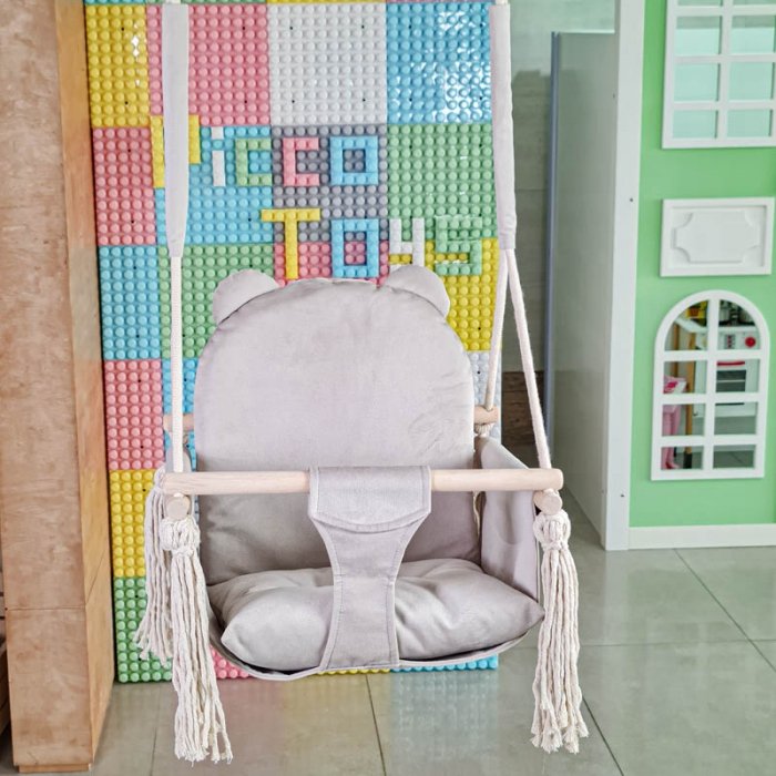 تاب کودک بارفیکسی مدل کوالا رنگ طوسی کد 4366434