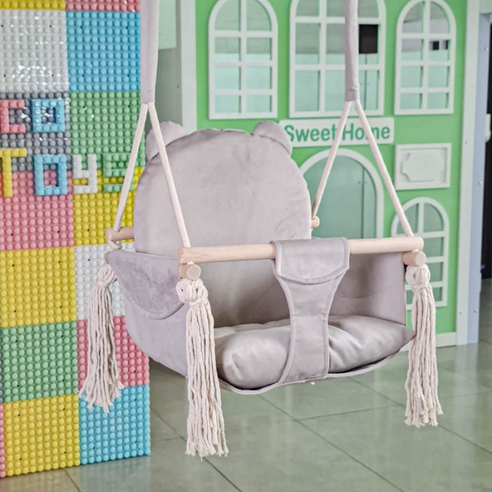 تاب کودک بارفیکسی مدل کوالا رنگ طوسی کد 4366434