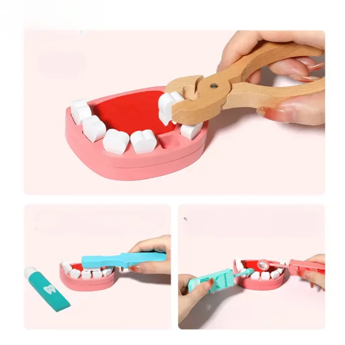 اسباب بازی کیف دندانپزشکی چوبی کد JHTOY353