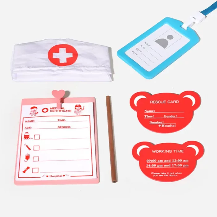 اسباب بازی کیف دندانپزشکی چوبی کد JHTOY353