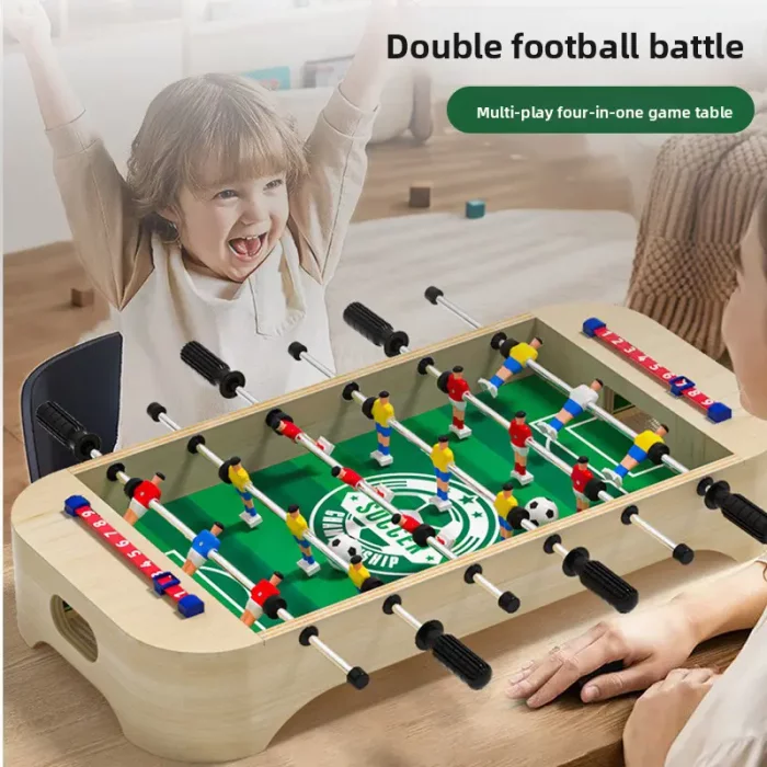 فوتبال دستی و برد گیم چوبی کد JHTOY900