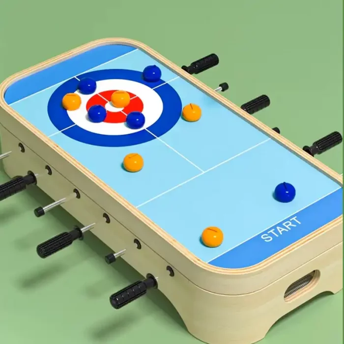 فوتبال دستی و برد گیم چوبی کد JHTOY900