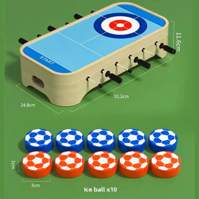 فوتبال دستی و برد گیم چوبی کد JHTOY900