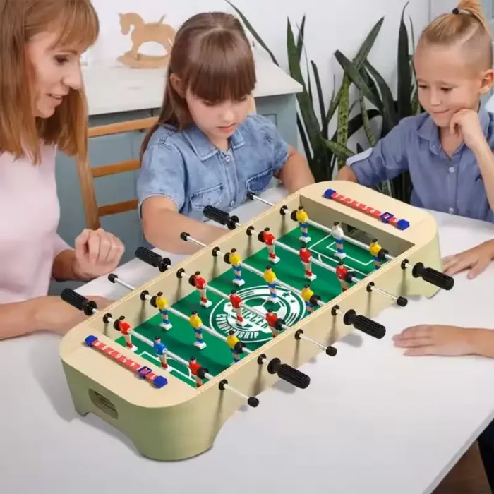 فوتبال دستی و برد گیم چوبی کد JHTOY900