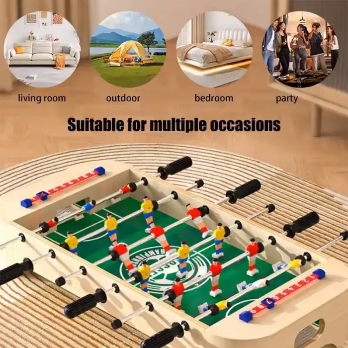 فوتبال دستی و برد گیم چوبی کد JHTOY900