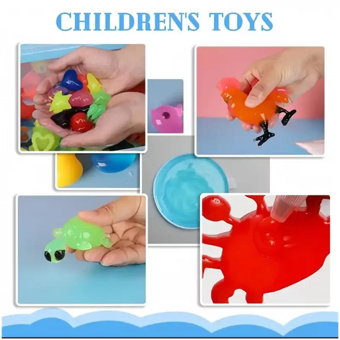 کیت جادویی قالب سازی  ژله ای 6 رنگ کد 8083