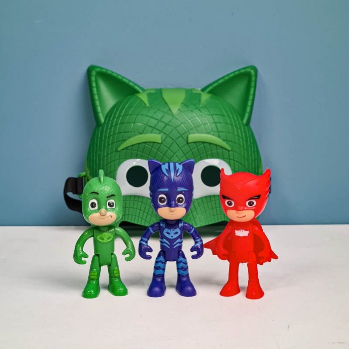 ست فیگور 3 عددی و ماسک پی جی مکس مدل Gekko کد P/3311/B