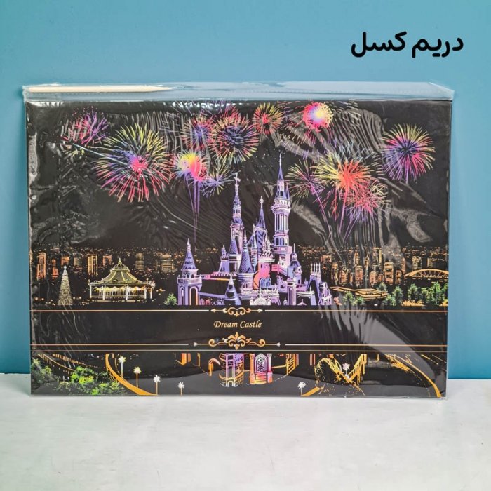 تابلو اسکرچ سایز 405*285 کد 4540