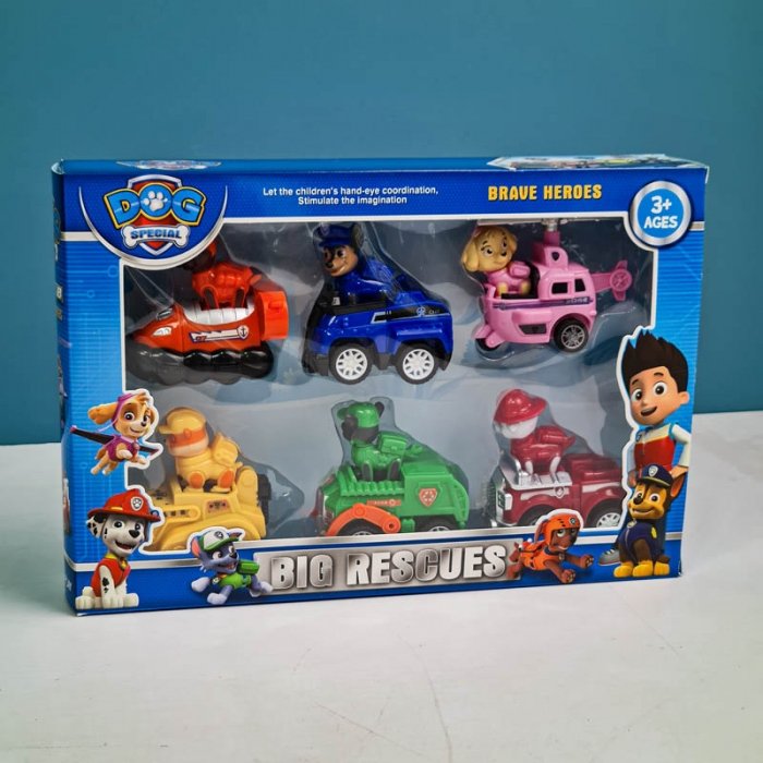 فیگور 6 عددی سگهای نگهبان کد PB226