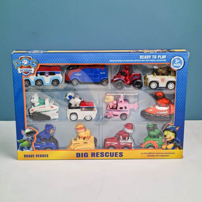 فیگور سگ های نگهبان با ماشین پاوپاترول Paw Patrol کد PB9902