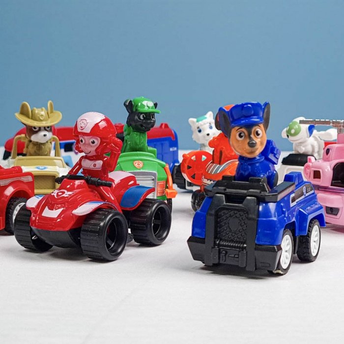 فیگور سگ های نگهبان با ماشین پاوپاترول Paw Patrol کد PB9902